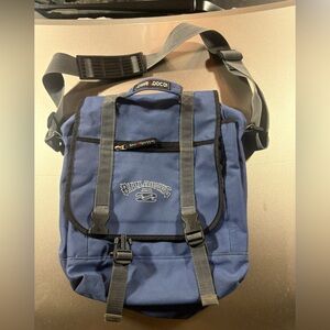 Billabong Blue and Gray Men's Messenger Bag